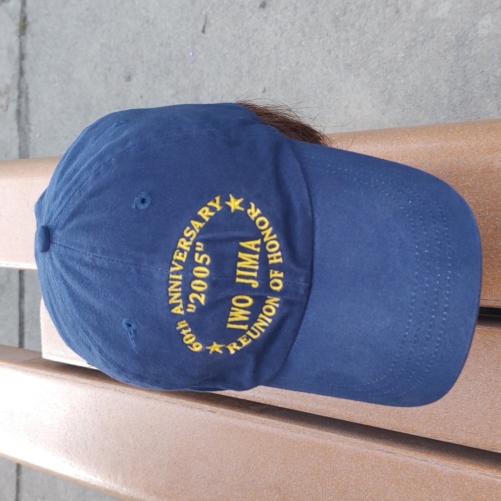 60th Anniversary 2005 IWO JIMA Reunion of Honor Strapback Hat Cap